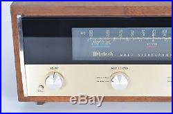 McIntosh MR67 Vacuum Tube Radio FM Stereophonic Tuner Vintage Made in USA