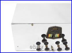 McMurdo Silver Masterpiece II Vintage Tube Radio Receiver (gorgeous, untested)