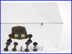 McMurdo Silver Masterpiece II Vintage Tube Radio Receiver (gorgeous, untested)