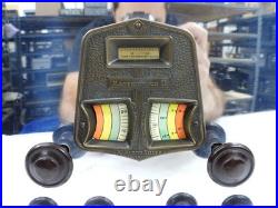 McMurdo Silver Masterpiece II Vintage Tube Radio Receiver (gorgeous, untested)