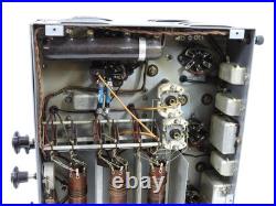 McMurdo Silver Masterpiece II Vintage Tube Radio Receiver (gorgeous, untested)