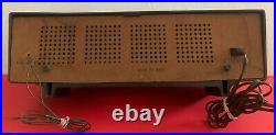 Merc KFA-W71 AM FM Table Tube Radio MCM Retro Vintage Rare