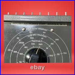 Mercury Model 500 Component Substitutor Vintage 1920s Tube Radio Tester Mercury Model 500 Component Substitutor Vintage 1920s Tube Radio Tester