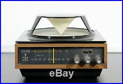 Mid Century Modern Vintage Zenith AM/FM Circle of Sound Radio Model A424W 1970s