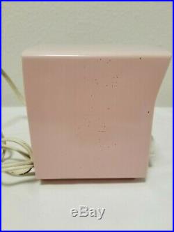 Monacor Pretty In Pink Bubble Gum Pink Vintage 5 Tube Radio