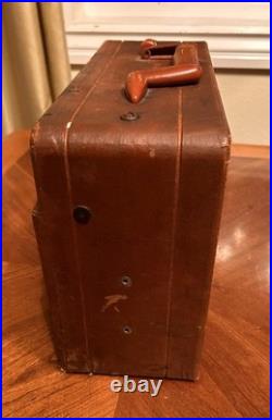 Montgomery Ward Airline 14BR-573A Vintage Portable Tube Radio Untested
