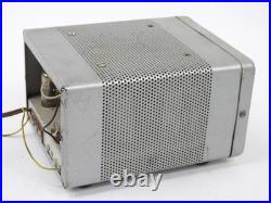 Morrow CM-1 Vintage Civil Defense Broadcast Tube Radio Receiver (powers up)