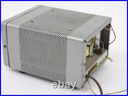 Morrow CM-1 Vintage Civil Defense Broadcast Tube Radio Receiver (powers up)