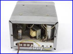 Morrow CM-1 Vintage Civil Defense Broadcast Tube Radio Receiver (powers up)