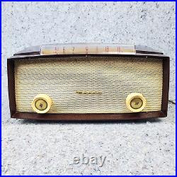 Motorola 52X Tube Radio AM Tabletop Bakelite MCM Vintage 1950's Working