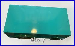 Motorola 53C 1951 Rare Green Working Tube Clock Radio Vintage Collectible Motorola 53C 1951 Rare Green Working Tube Clock Radio Vintage Collectible
