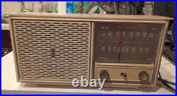Motorola B7W AM/FM Tube Radio Analog Dial TESED WORKING READ Vintage 1950s 1960s