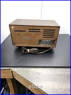 Motorola Broadcast & Shortwave Tube Radio vintage Receiver parts or repair