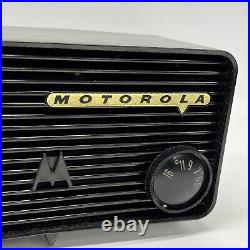 Motorola Vintage Tube Radio Model 57A Bakelite