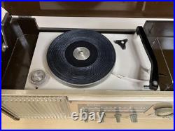 NATIONAL Table Stereo Record Player Vacuum Tube Radio Vintage JAPAN JP
