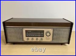 NATIONAL Table Stereo Record Player Vacuum Tube Radio Vintage JAPAN JP