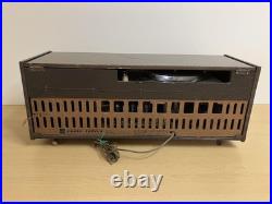 NATIONAL Table Stereo Record Player Vacuum Tube Radio Vintage JAPAN JP