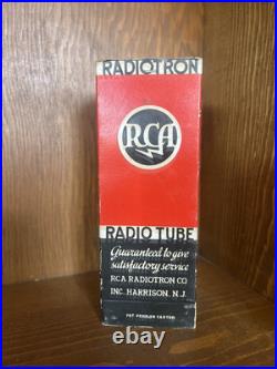 NIB! Vintage 1930s RCA Radiotron Radio Tube RCA 46 2.5V Patent Pending Carton NIB! Vintage 1930s RCA Radiotron Radio Tube RCA 46 2.5V Patent Pending Carton