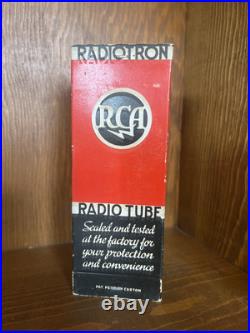 NIB! Vintage 1930s RCA Radiotron Radio Tube RCA 46 2.5V Patent Pending Carton NIB! Vintage 1930s RCA Radiotron Radio Tube RCA 46 2.5V Patent Pending Carton