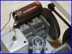 NISSEI Vintage Vacuum Tube Radio Showa Retro Wooden Tabletop Parts Repair Junk