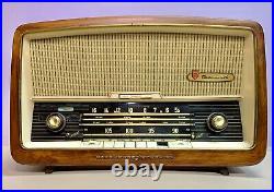 NORDMENDE Sterling Turandot Vintage Tube Am/FM Radio USED