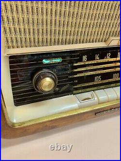 NORDMENDE Sterling Turandot Vintage Tube Am/FM Radio USED