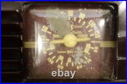 NORTHER ELECTRIC, vintage tube radio for parts/repair. (ref J 980)