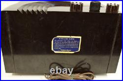 NORTHER ELECTRIC, vintage tube radio for parts/repair. (ref J 980)