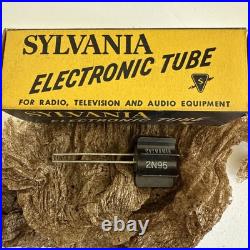 NOS SYLVANIA 2N95 GERMANIUM POWER TRANSISTOR Collectors Tube Radio Rare Vintage NOS SYLVANIA 2N95 GERMANIUM POWER TRANSISTOR Collectors Tube Radio Rare Vintage