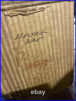 NOS! Vintage Art Deco Electro-Aire Electronic Ionizer Radio Tube Chassis Bakelite