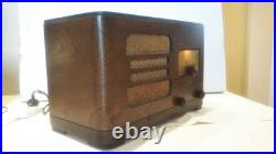 Nanaola N-2 Tube Radio 1941 Showa 16 4 Tube Vintage Rare Original Working JP