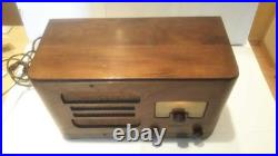 Nanaola N-2 Tube Radio 1941 Showa 16 4 Tube Vintage Rare Original Working JP