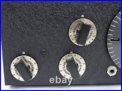 National 1-10 VHF Vintage Tube Radio Receiver (untested)