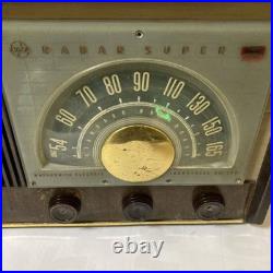National BL-265 Magic Eye Super Radar Tube Radio Vintage Panasonic Vacuum-Tube