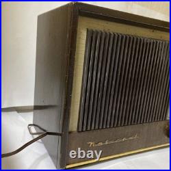 National BL-265 Magic Eye Super Radar Tube Radio Vintage Panasonic Vacuum-Tube
