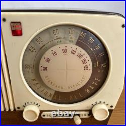 National Matsushita Electric Vacuum Tube Radio AL-520 Vintage
