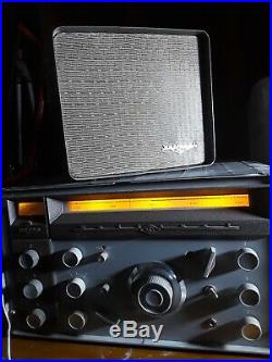 National Model NC-300 Vintage HF Ham Radio Tube Receiver with Speaker