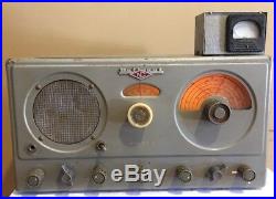 National Model NC-57 Vintage Shortwave Ham Radio Tube Receiver