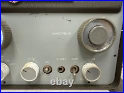 National NC-109 Vintage Shortwave Tube Radio Receiver Ham SW AM Bands National NC-109 Vintage Shortwave Tube Radio Receiver Ham SW AM Bands