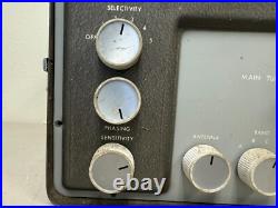 National NC-109 Vintage Shortwave Tube Radio Receiver Ham SW AM Bands National NC-109 Vintage Shortwave Tube Radio Receiver Ham SW AM Bands