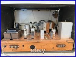 National NC-109 Vintage Shortwave Tube Radio Receiver Ham SW AM Bands National NC-109 Vintage Shortwave Tube Radio Receiver Ham SW AM Bands