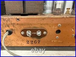 National NC-109 Vintage Shortwave Tube Radio Receiver Ham SW AM Bands National NC-109 Vintage Shortwave Tube Radio Receiver Ham SW AM Bands