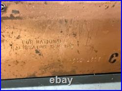 National NC-109 Vintage Shortwave Tube Radio Receiver Ham SW AM Bands National NC-109 Vintage Shortwave Tube Radio Receiver Ham SW AM Bands