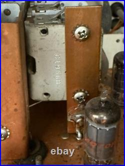 National NC-109 Vintage Shortwave Tube Radio Receiver Ham SW AM Bands National NC-109 Vintage Shortwave Tube Radio Receiver Ham SW AM Bands