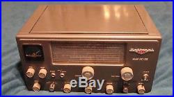National NC-125 Ham Radio Short Wave Receiver Tube Vintage