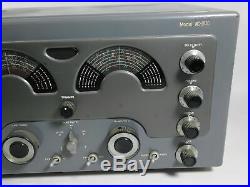 National NC-183D Vintage 6V6GT Tube Ham Radio Receiver (clean, powers up)
