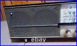 National Vacuum Tube Radio 2 Speaker Am Receiver Vintage Audio Classic Radio