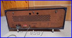 National Vacuum Tube Radio 2 Speaker Am Receiver Vintage Audio Classic Radio