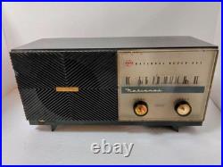 National Vacuum Tube Radio CX-455 Vintage Not Working