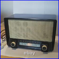 National Vacuum Tube Radio PS-53 1953 Vintage AM Working Genuine Tubes Original
